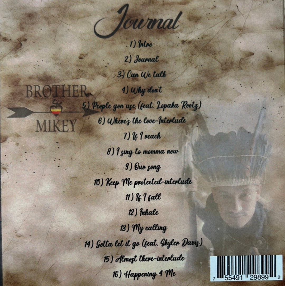 Brother Mikey “Journal” CD