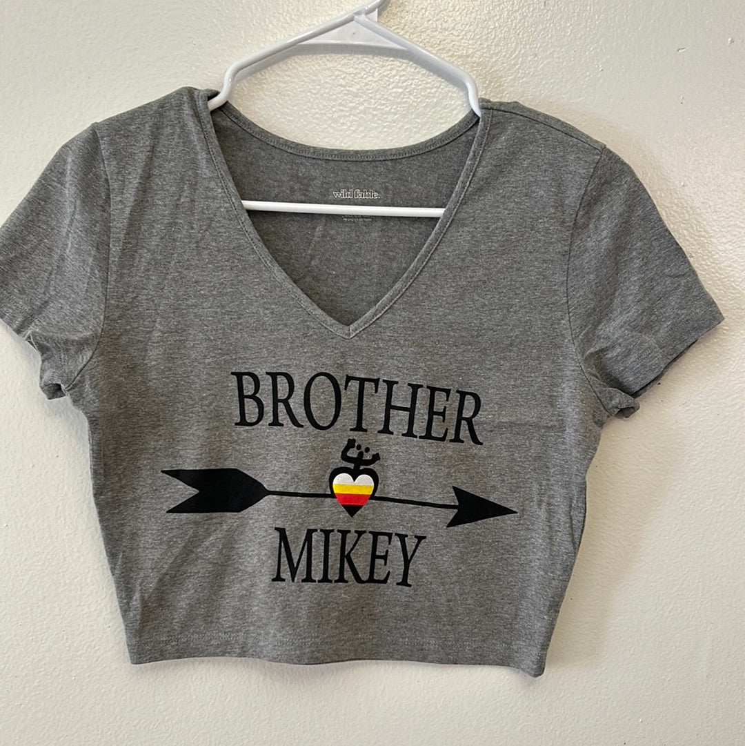 Crop Top “Brother Mikey” Tee