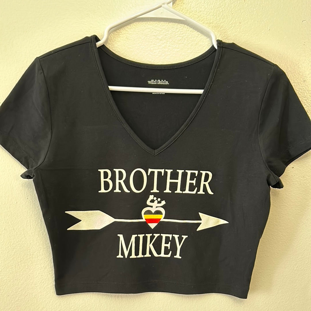 Crop Top “Brother Mikey” Tee