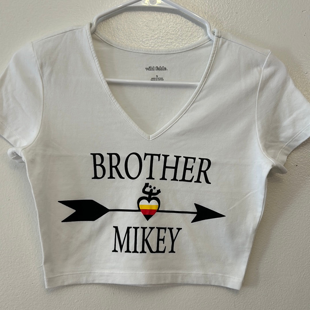 Crop Top “Brother Mikey” Tee