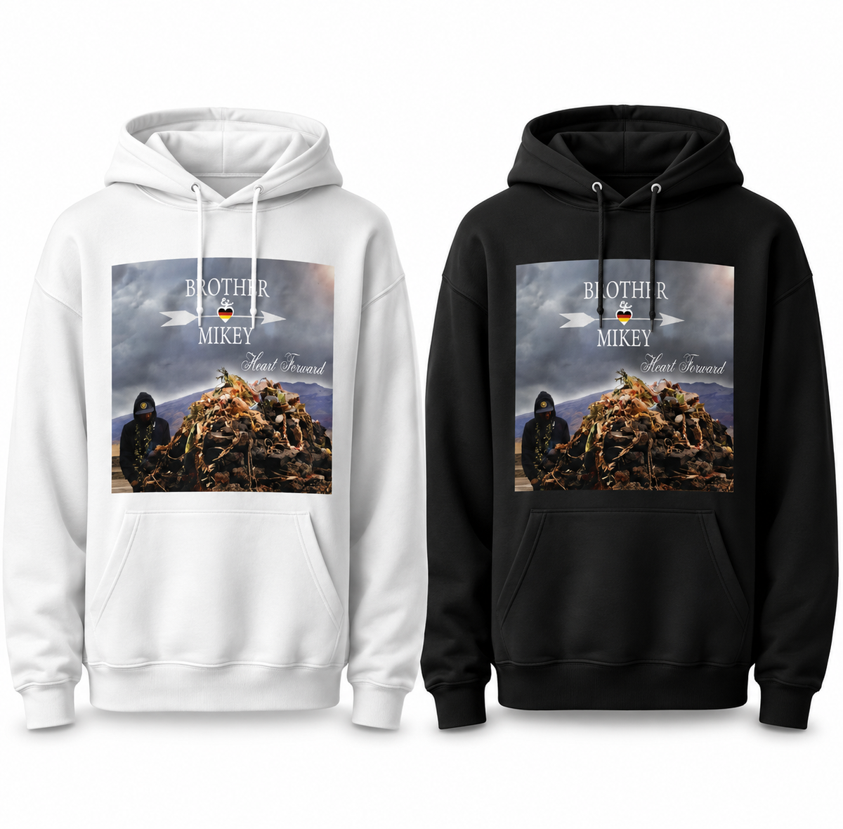 Brother Mikey “Heart Forward” Hoodie